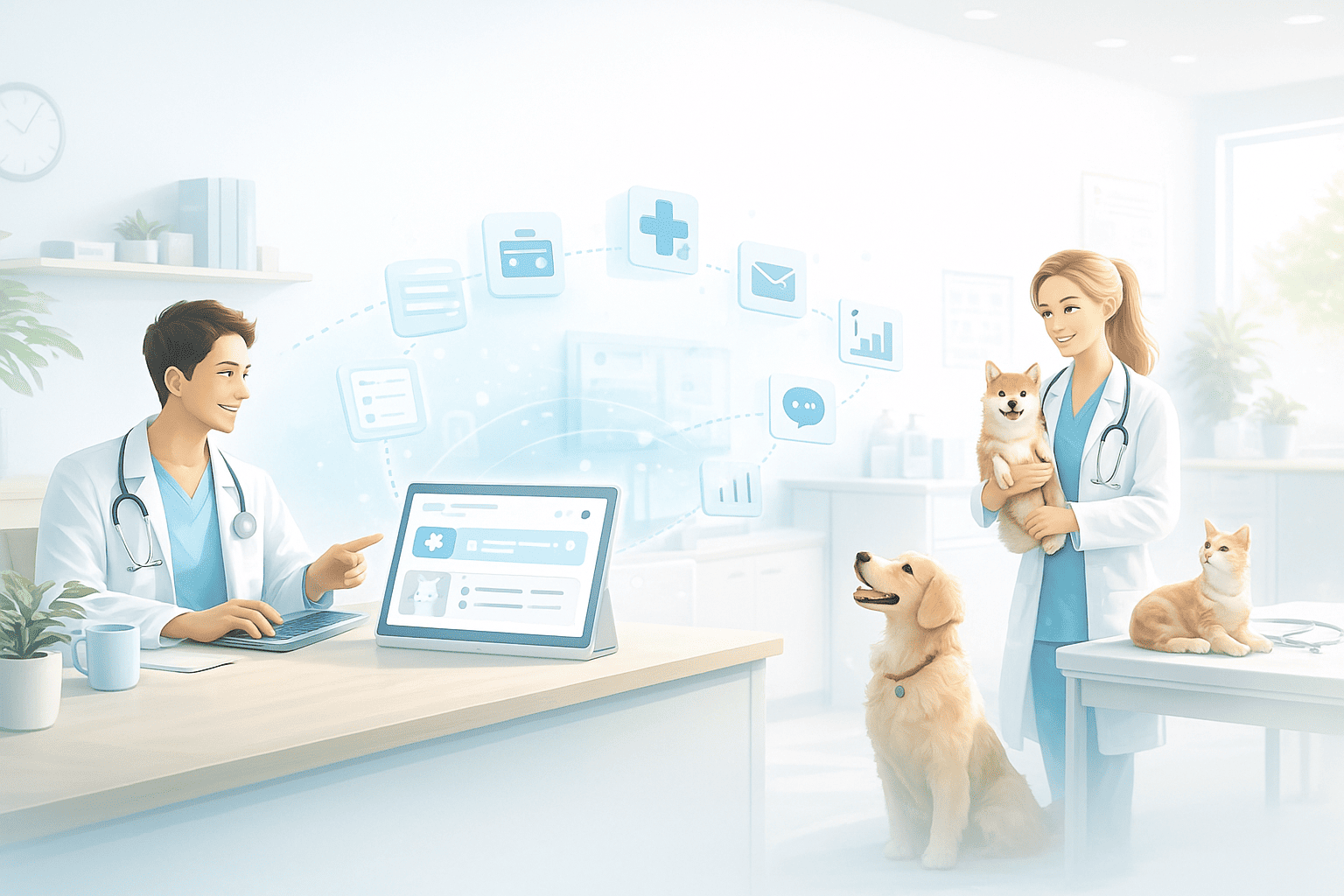 Gudrāks veids, kā pārvaldīt veterināro klīniku