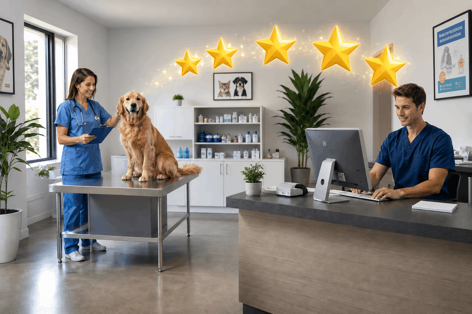 How Vet Clinics Can Earn More 5-Star Google Reviews Without Asking Awkwardly