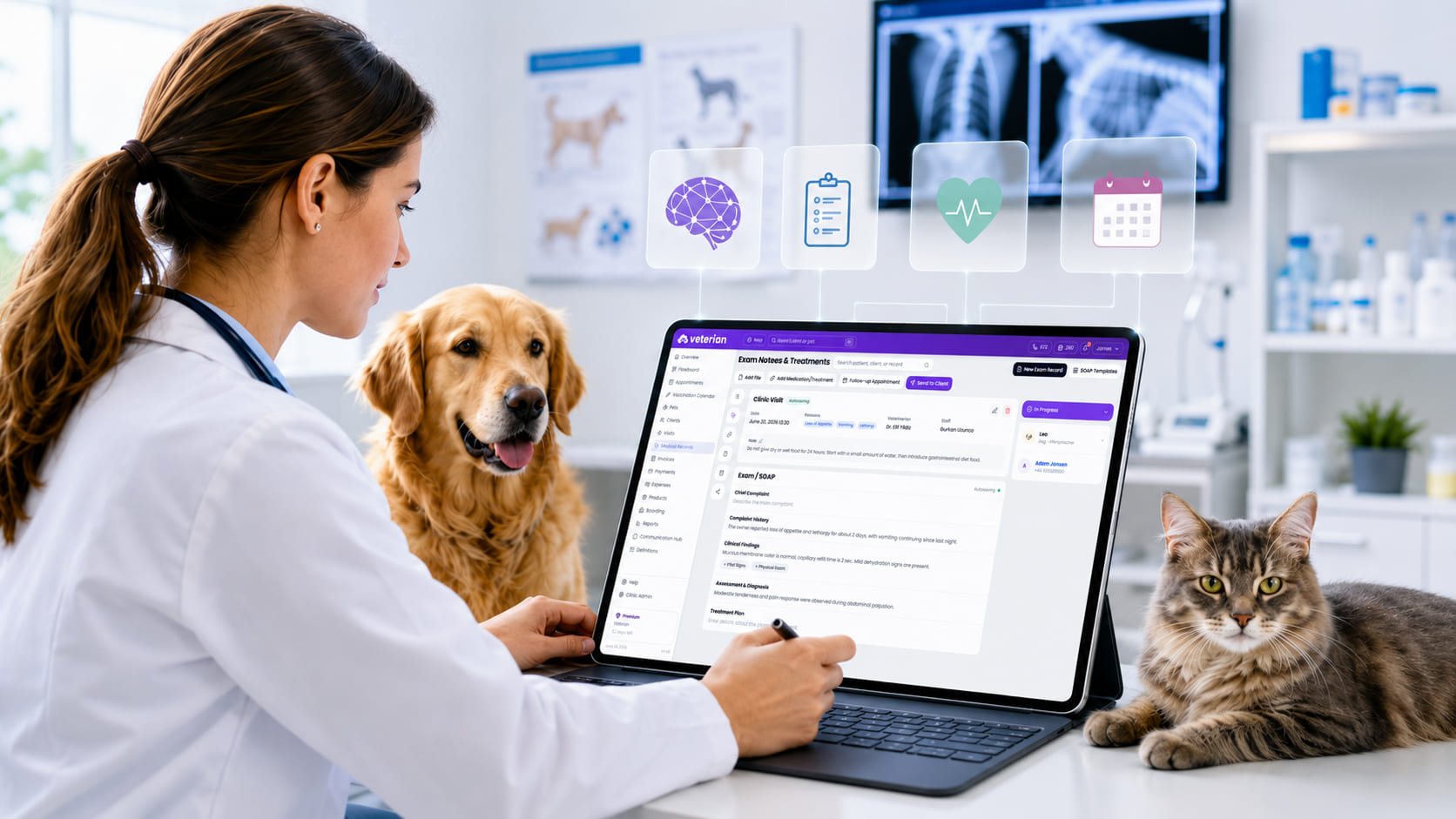 Veterinary AI SOAP Notes: Smarter Medical Records Inside Your PIMS